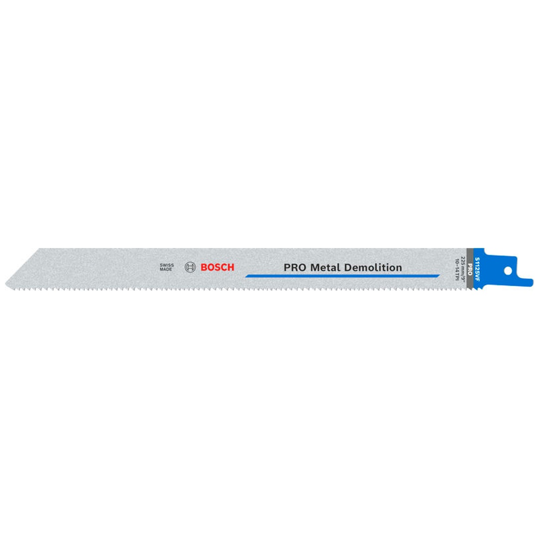 Bosch PRO Metal Demolition S1125VF Säbelsägeblatt, 1,25 x 19 x 225 mm, 5-tlg.