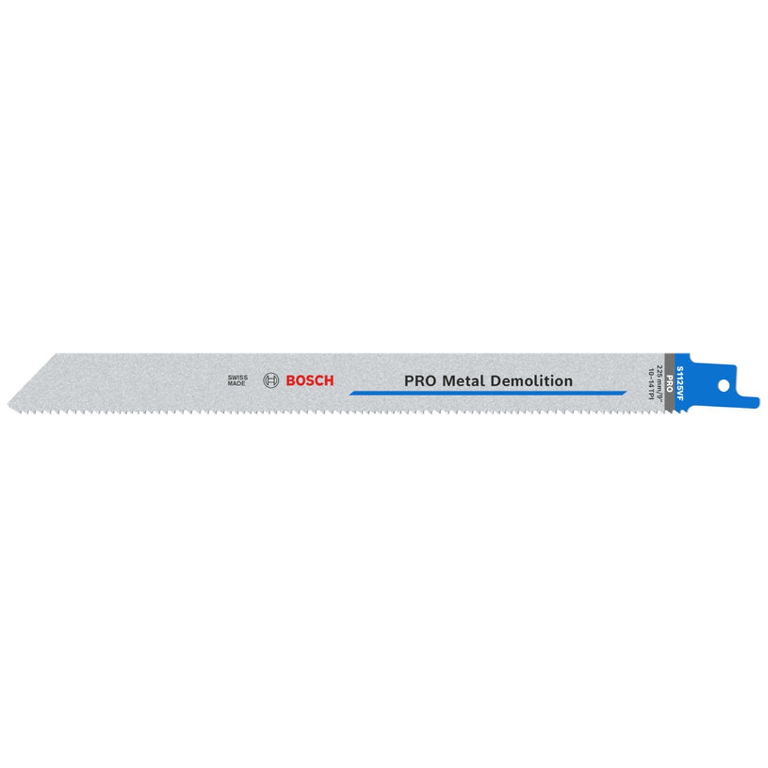 Bosch PRO Metal Demolition S1125VF Säbelsägeblatt, 1,25 x 19 x 225 mm, 25-tlg.