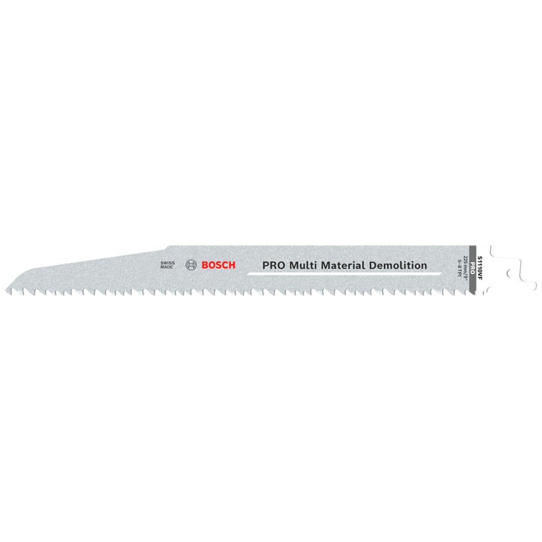 Bosch Säbelsägeblatt S 1110 VF Heavy for Wood and Metal, 5er-Pack