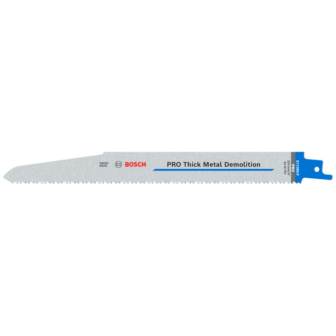 Bosch PRO Thick Metal Demolition S1130CF Säbelsägeblatt, 1,6 x 22 x 225 mm, 25-tlg.