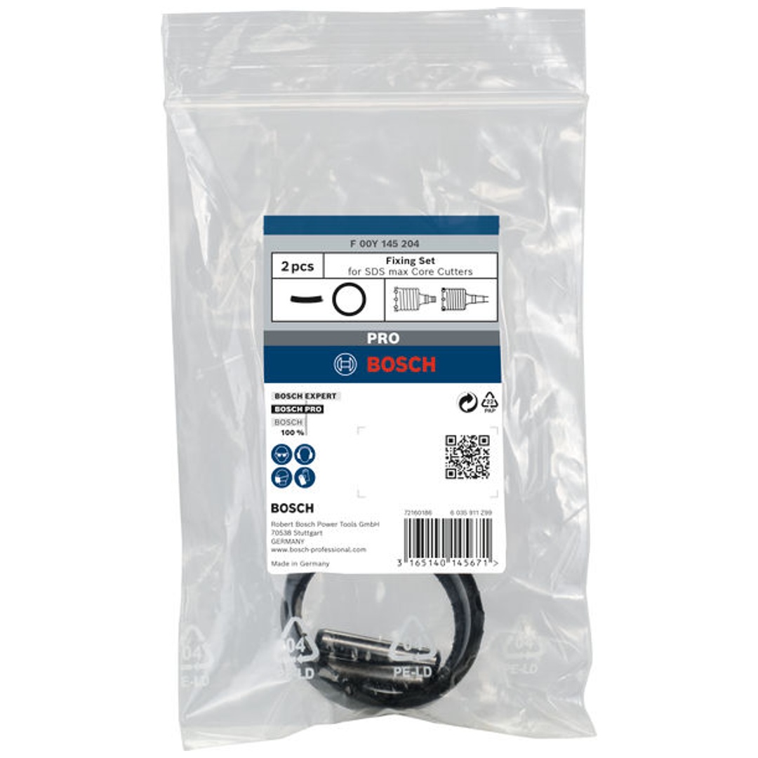 Bosch PRO Befestigungsset für SDS max Bohrkrone, 5 x 25 mm, 2-tlg.