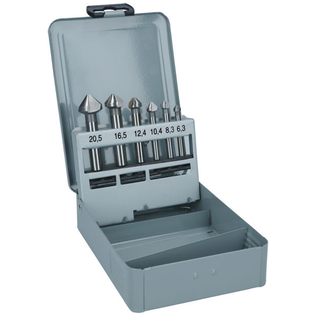 Bosch PRO Soft Metal HSS Kegelsenker Set, 6-tlg.