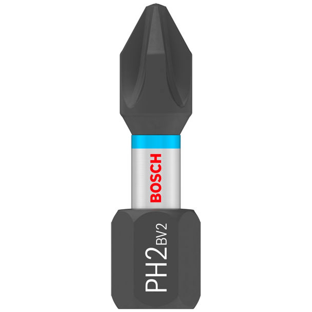 Bosch Impact Control Schrauberbit, 25 mm, PH2, 25 Stk., für Schraubendreher