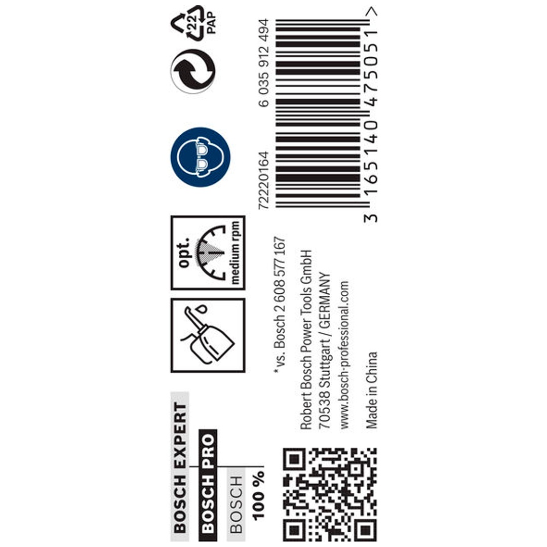 Bosch PRO Metal HSS-G Spiralbohrer, 6,9 x 69 x 109 mm, 10-tlg.