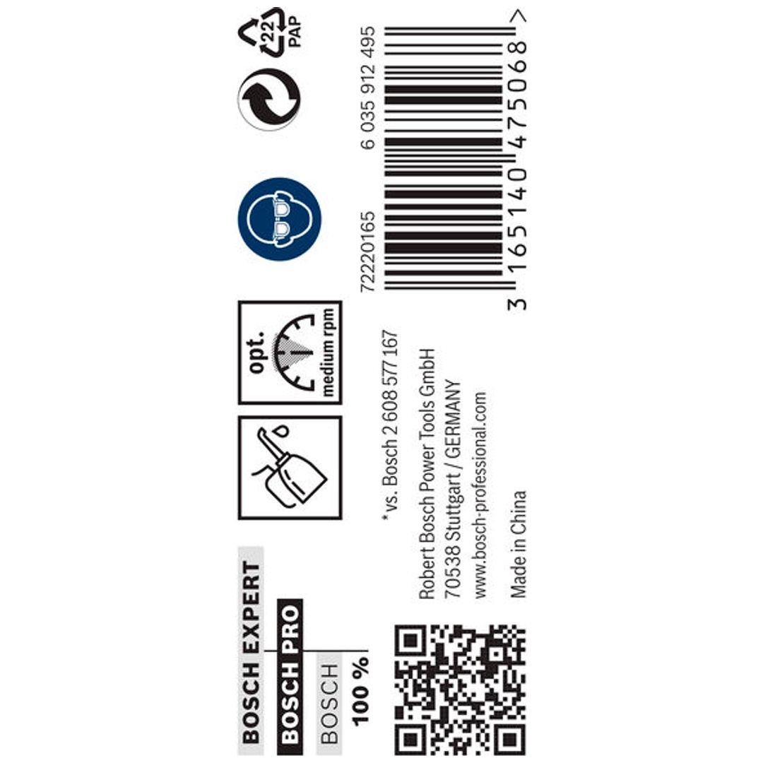 Bosch PRO Metal HSS-G Spiralbohrer, 7,1 x 69 x 109 mm, 10-tlg.
