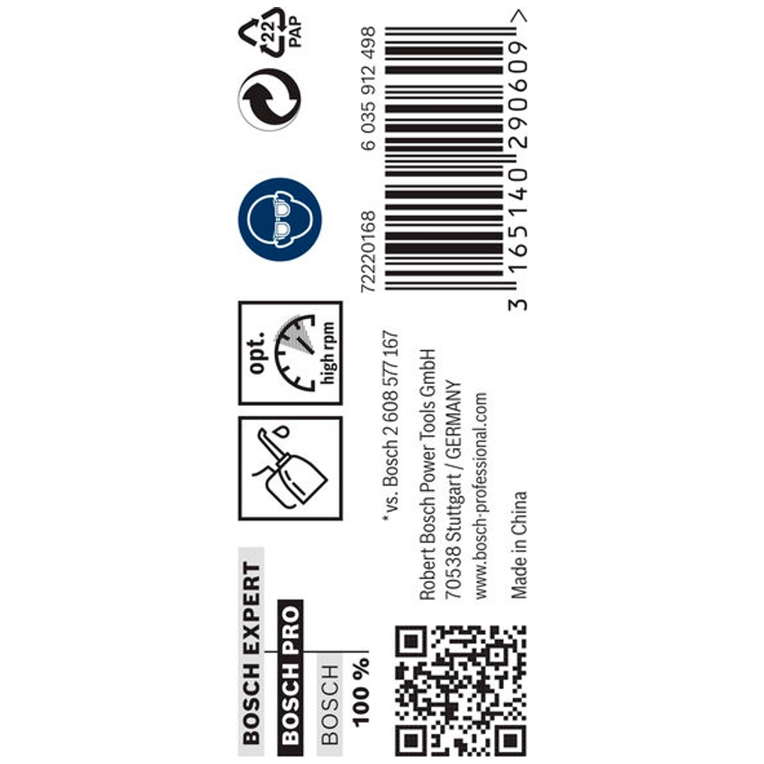 Bosch PRO Metal HSS-G Spiralbohrer, 4,2 x 43 x 75 mm, 10-tlg.
