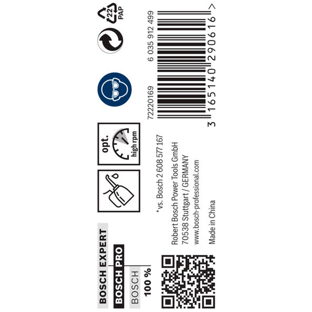 Bosch PRO Metal HSS-G Spiralbohrer, 4,5 x 47 x 80 mm, 10-tlg.