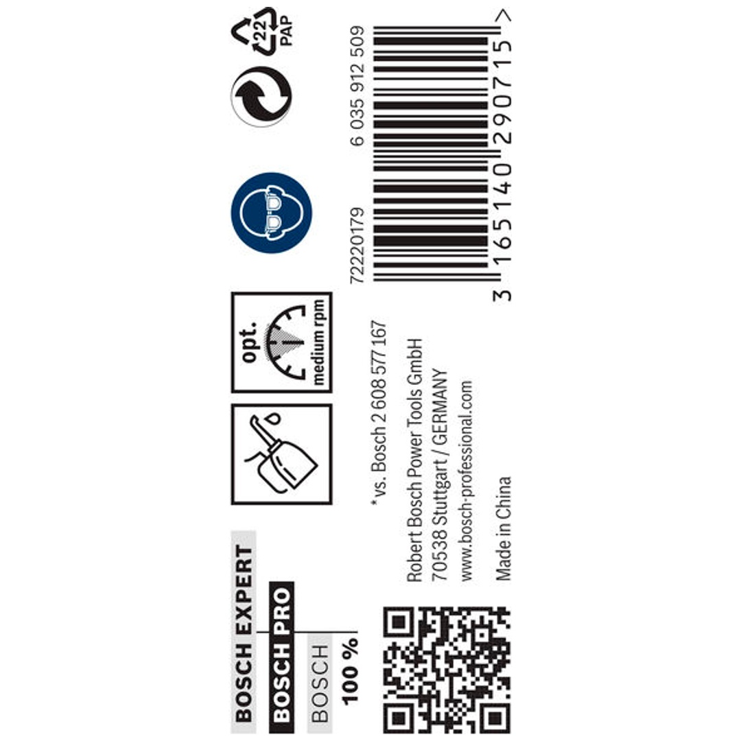 Bosch PRO Metal HSS-G Spiralbohrer, 7,5 x 69 x 109 mm, 10-tlg.