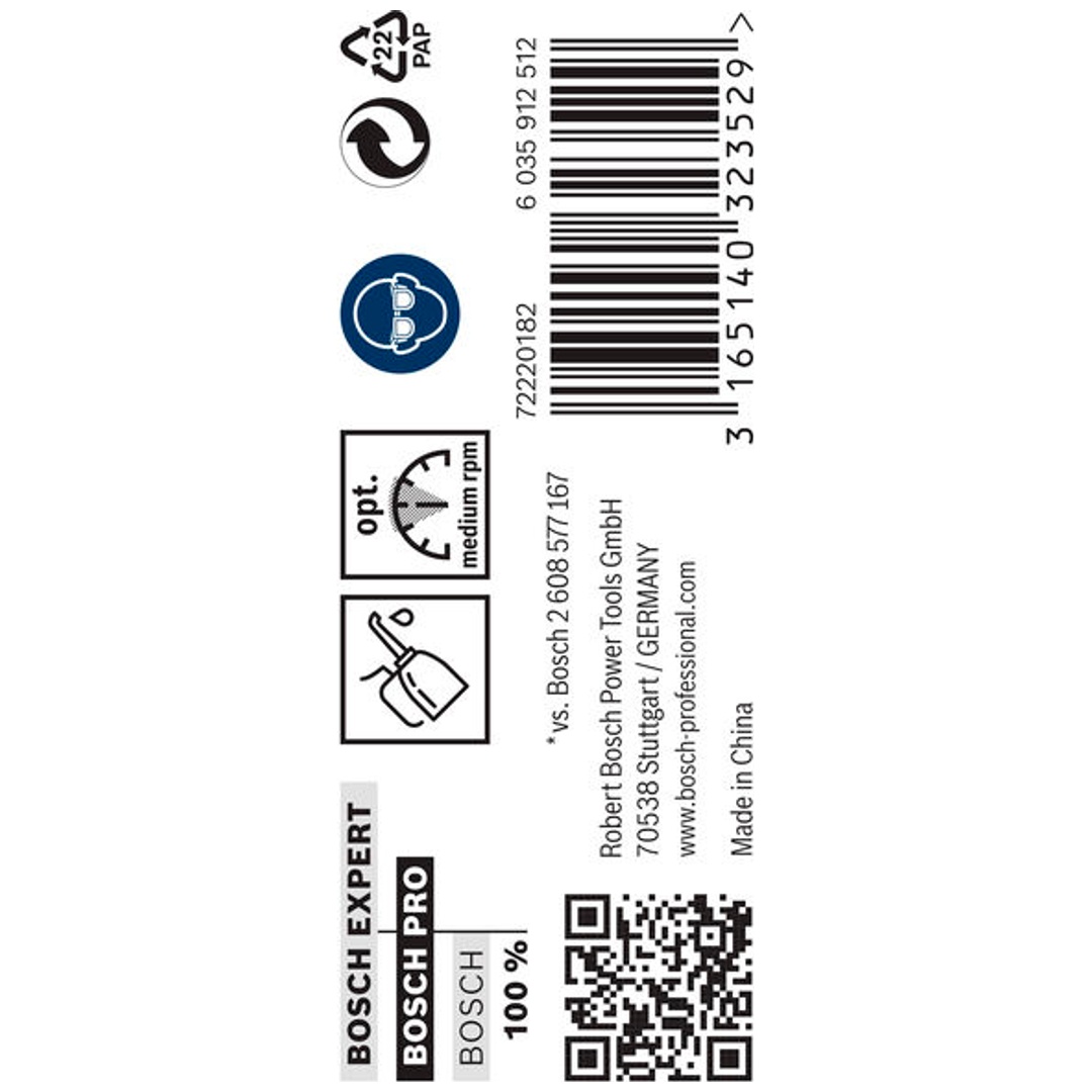Bosch PRO Metal HSS-G Spiralbohrer, 6,4 x 63 x 101 mm, 10-tlg.