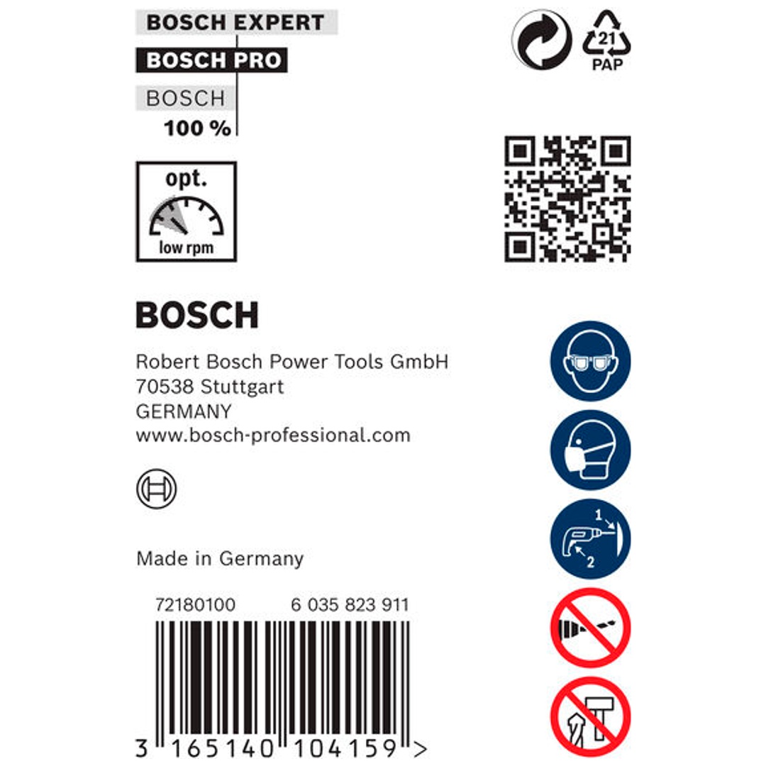 Bosch PRO Wood HSS Installationsbohrer, 30 x 100 x 600 mm, SDS plus
