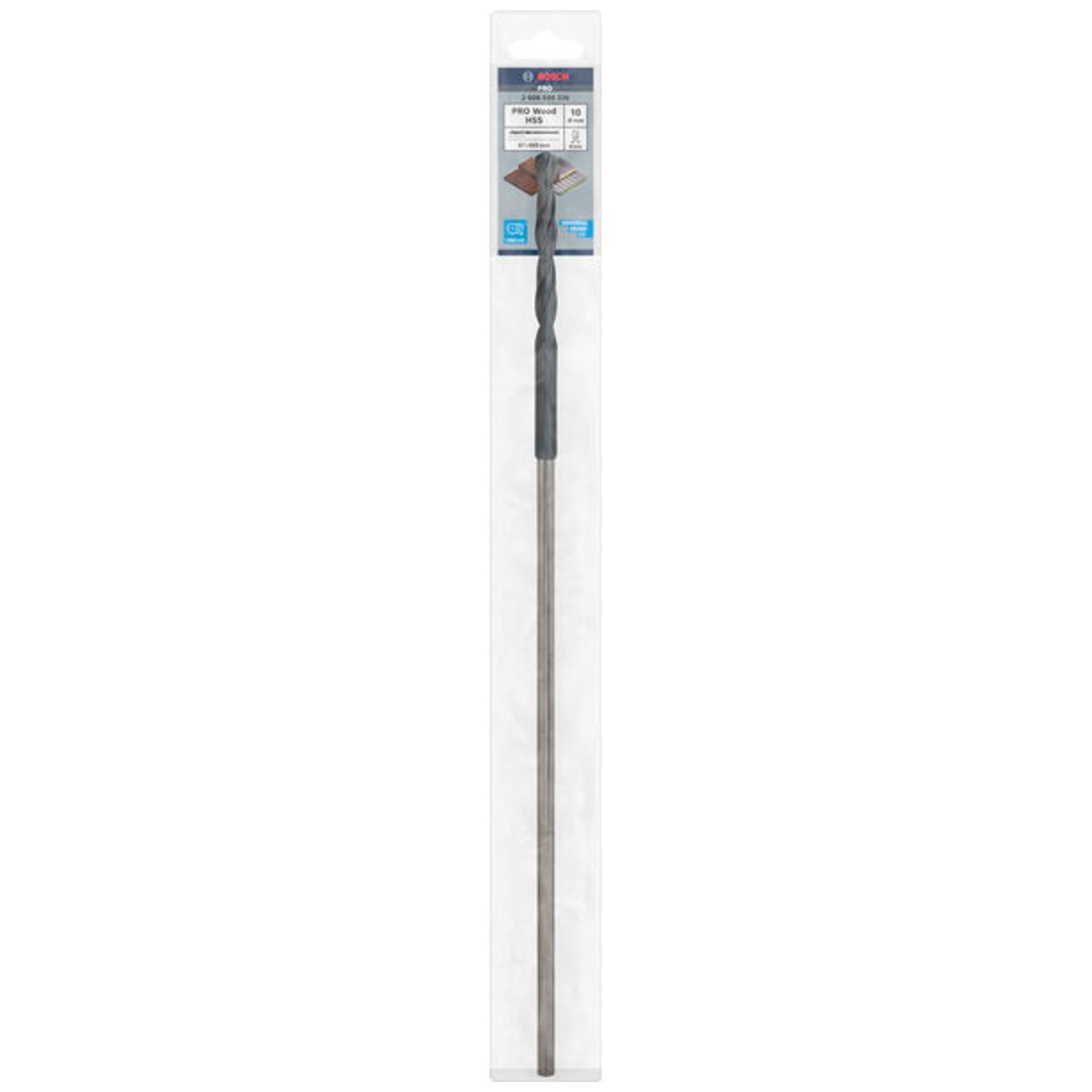 Bosch PRO Wood HSS Installationsbohrer, 10 x 87 x 400 mm