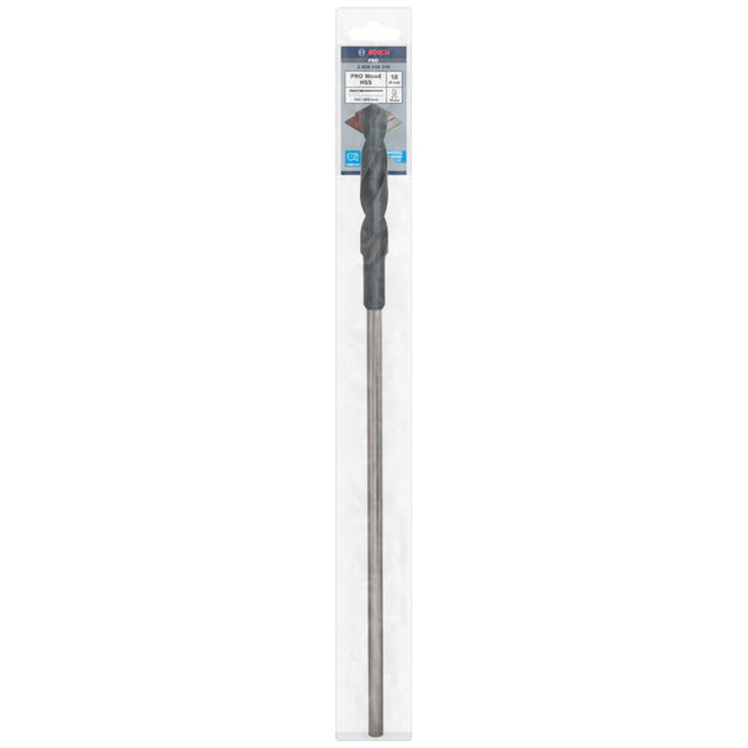 Bosch PRO Wood HSS Installationsbohrer, 18 x 100 x 400 mm