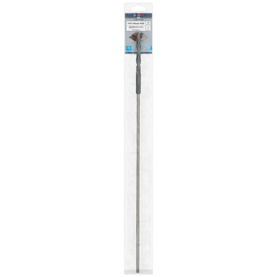 Bosch PRO Wood HSS Installationsbohrer, 12 x 100 x 600 mm
