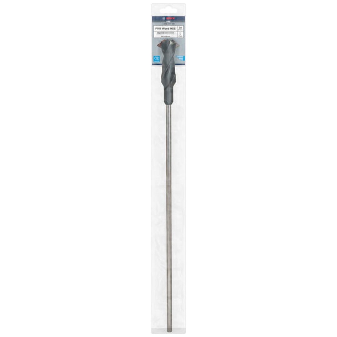 Bosch PRO Wood HSS Installationsbohrer, 30 x 100 x 600 mm