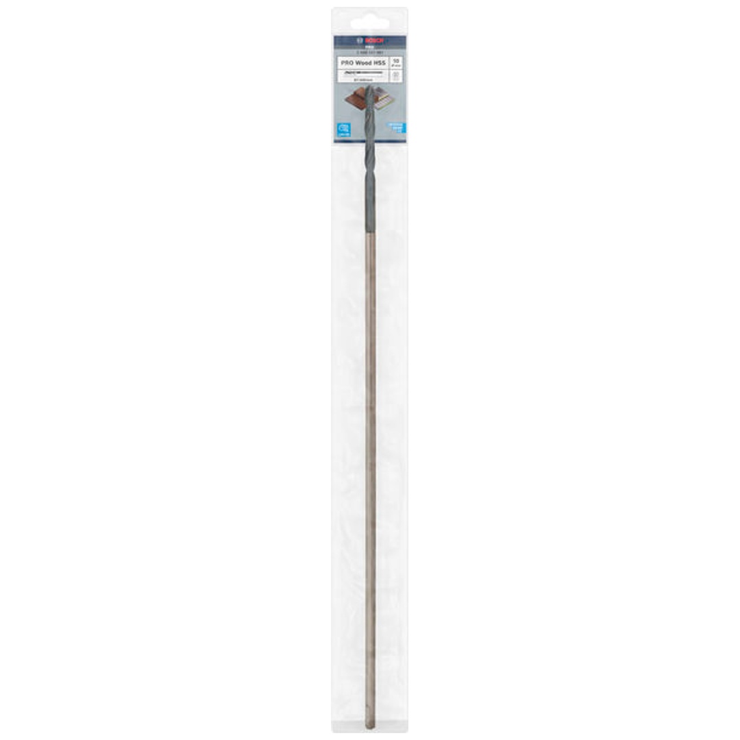 Bosch PRO Wood HSS Installationsbohrer, 10 x 87 x 600 mm, SDS plus