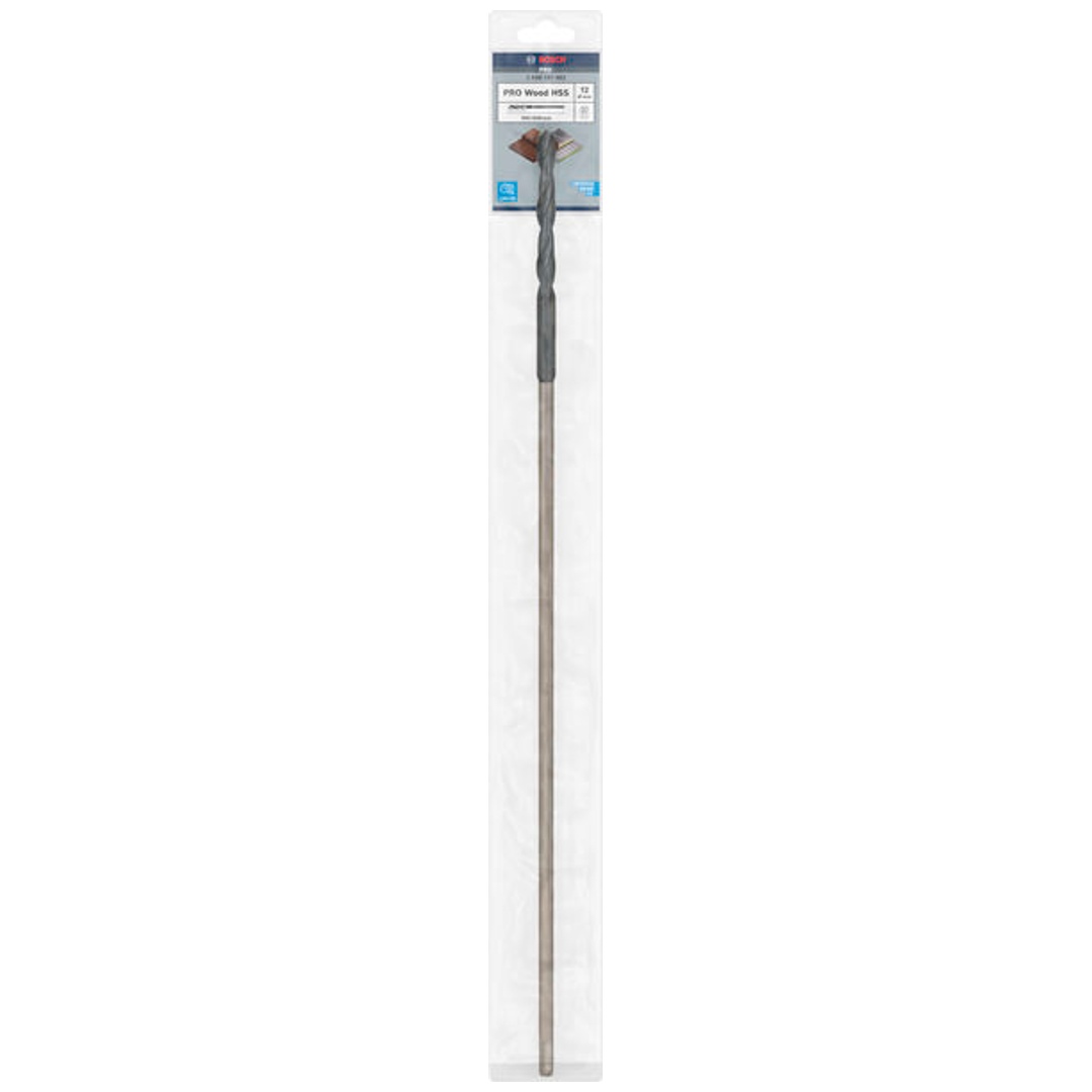 Bosch PRO Wood HSS Installationsbohrer, 12 x 100 x 600 mm, SDS plus