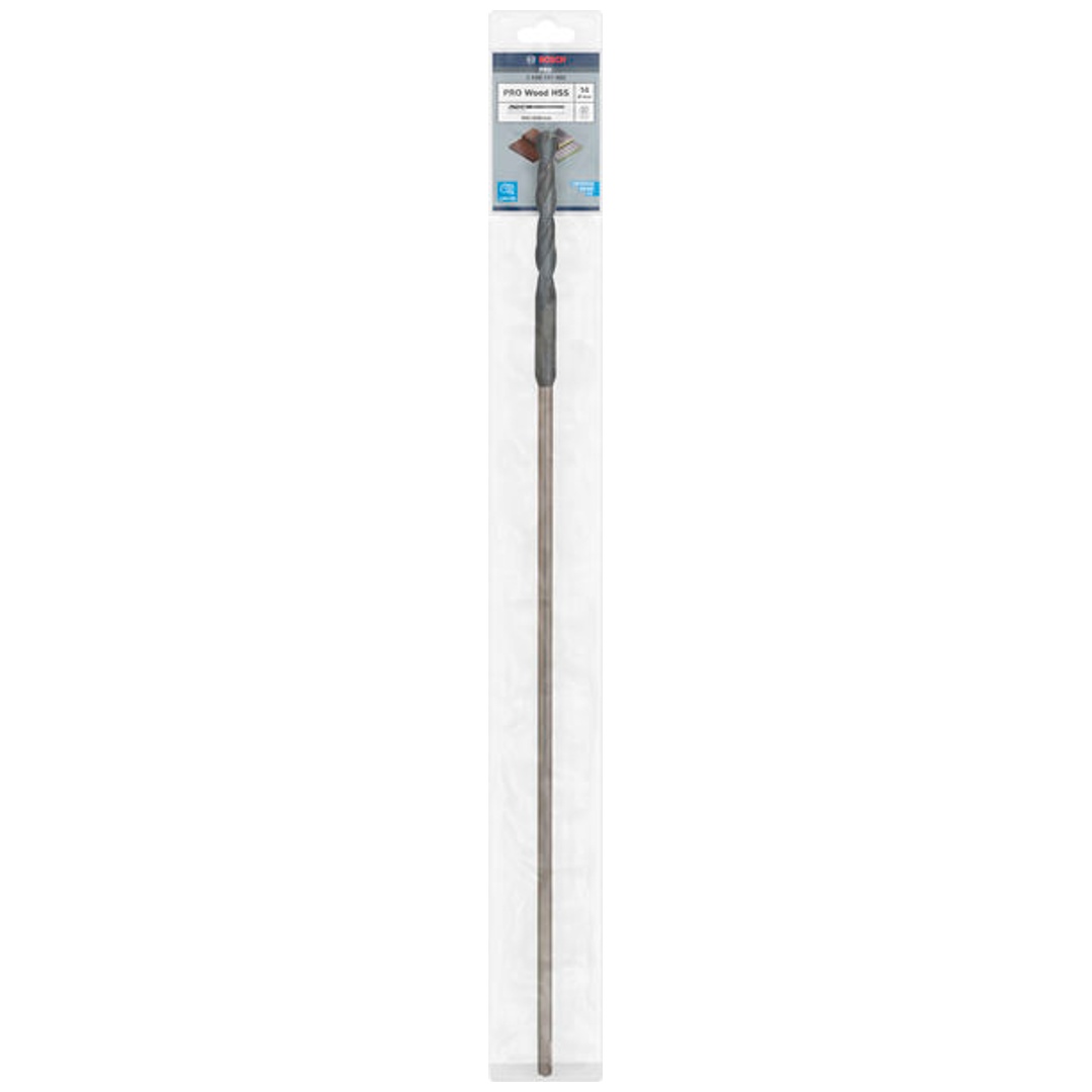 Bosch PRO Wood HSS Installationsbohrer, 14 x 100 x 600 mm, SDS plus