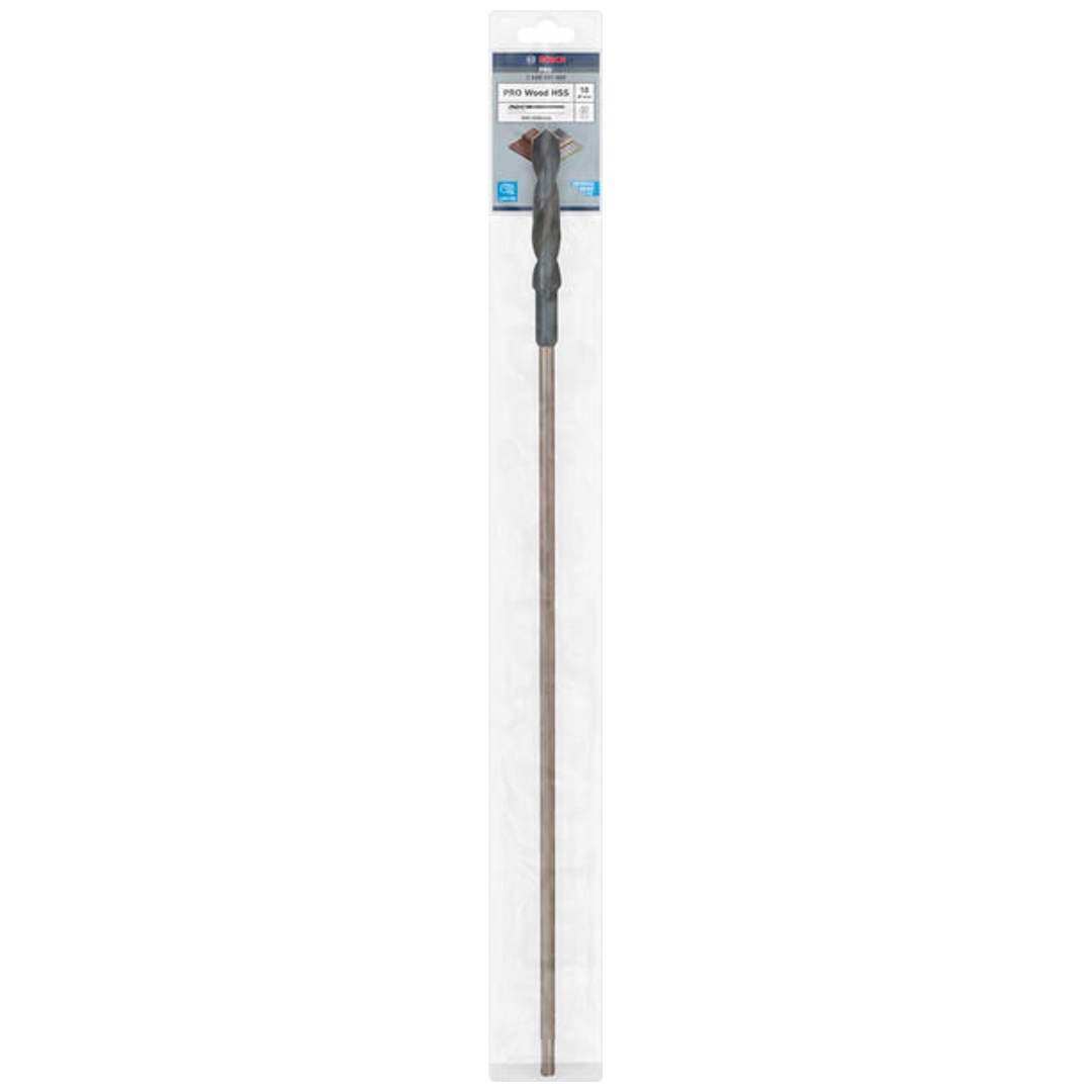 Bosch PRO Wood HSS Installationsbohrer, 18 x 100 x 600 mm, SDS plus
