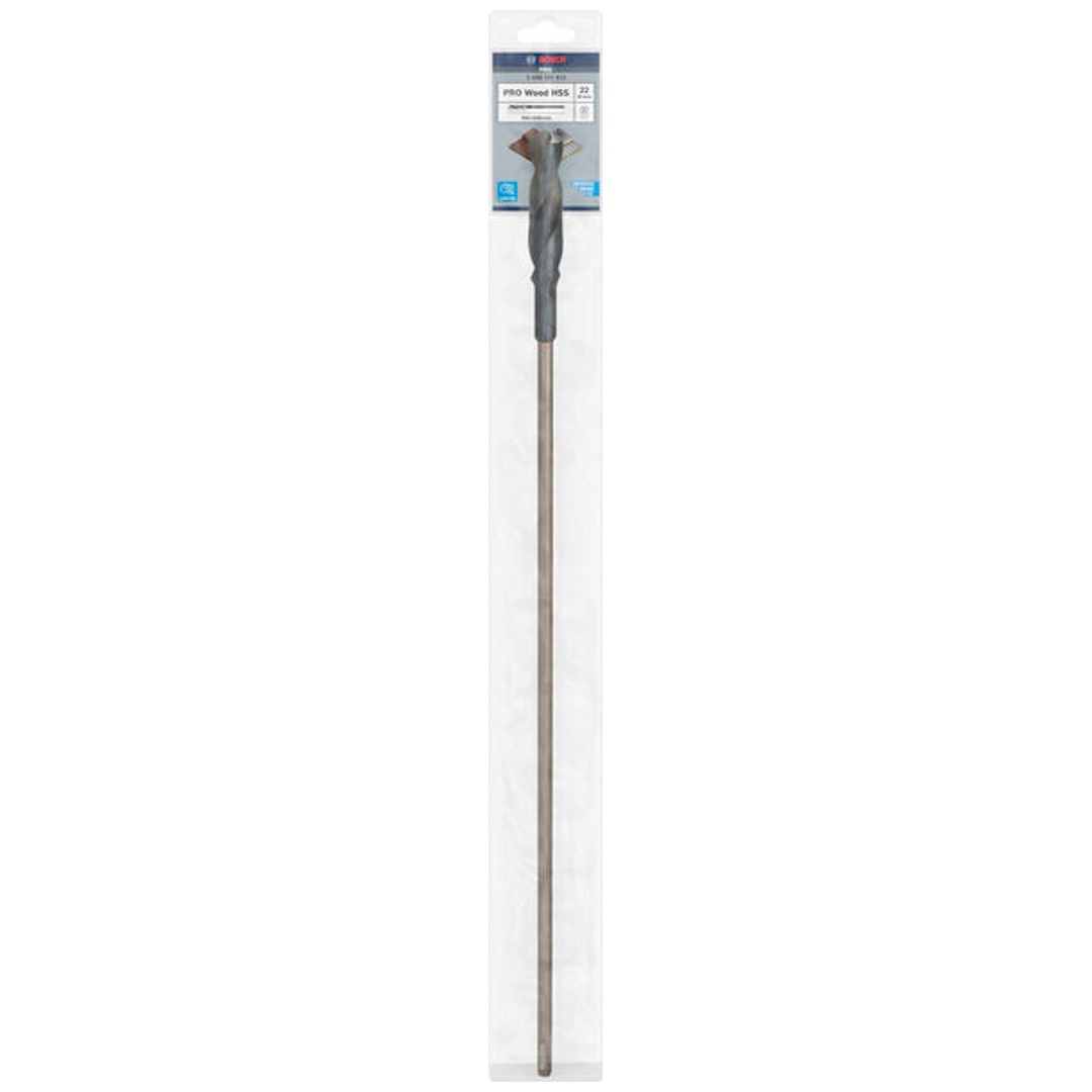 Bosch PRO Wood HSS Installationsbohrer, 22 x 100 x 600 mm, SDS plus