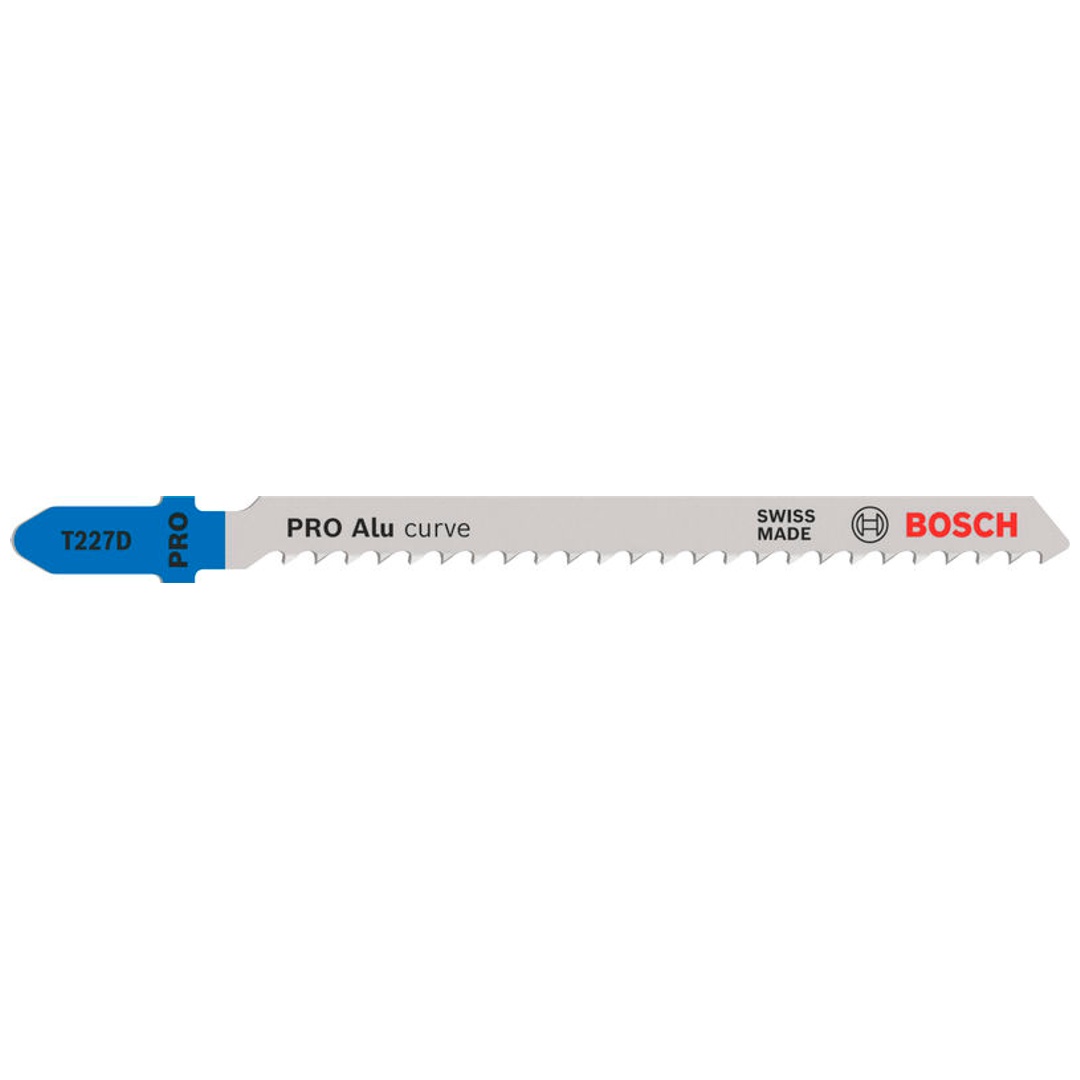 Bosch PRO Stichsägeblatt Alu curve T227D, 100 mm, 5-tlg.