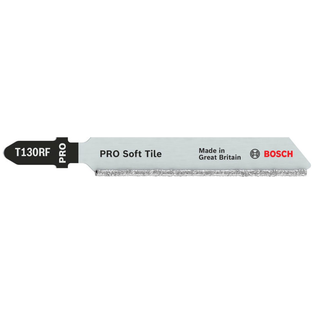 Bosch PRO Stichsägeblatt Soft Tile T130RF, 83 mm, 3-tlg.
