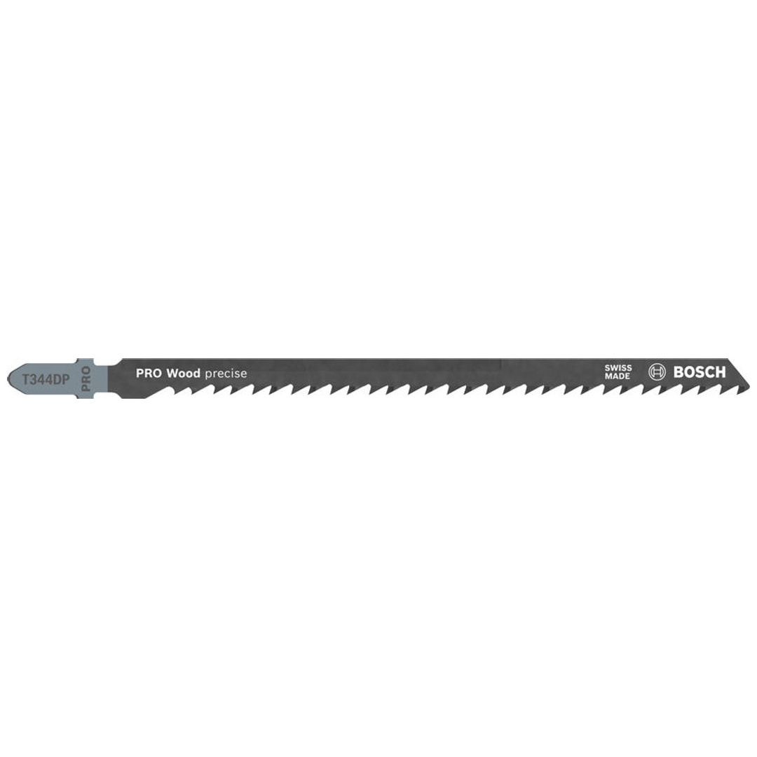 Bosch Stichsägeblatt T 344 DP, Precision for Wood, 5er-Pack