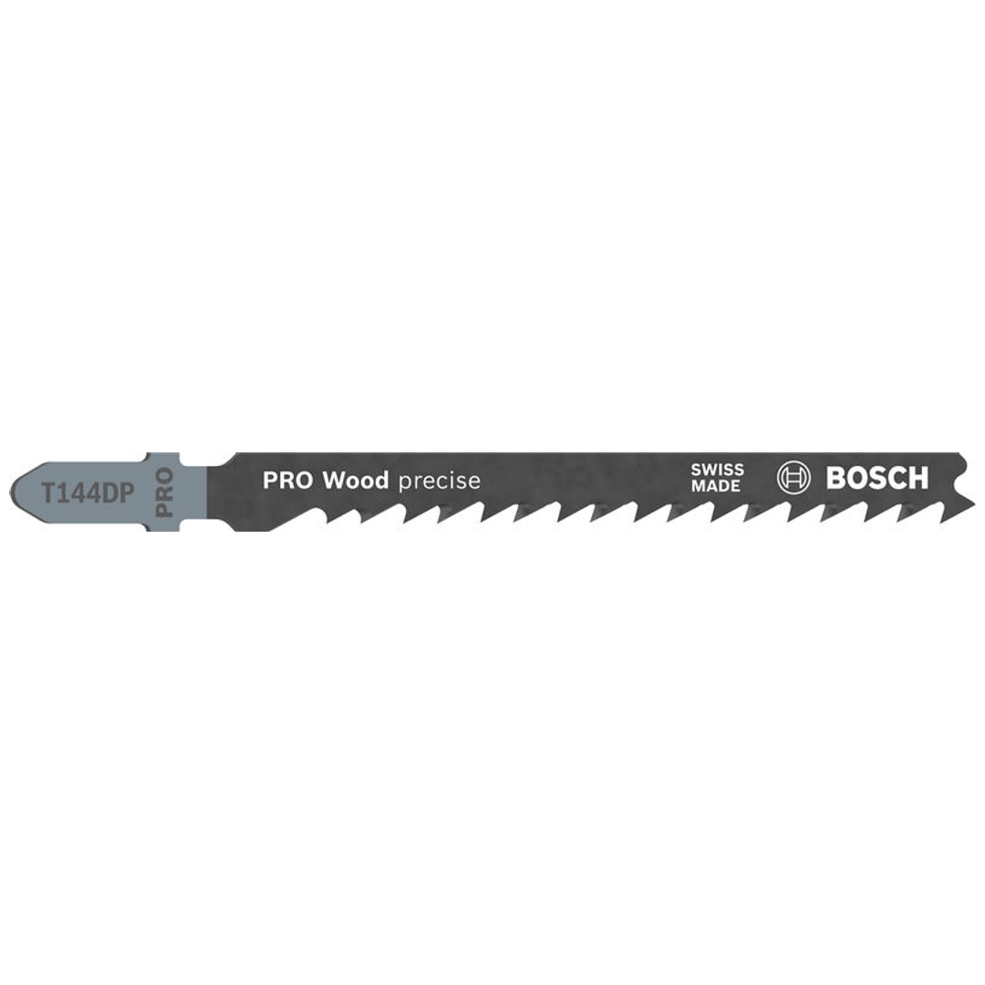 Bosch Stichsägeblatt T 144 DP Precision for Wood, 25er-Pack