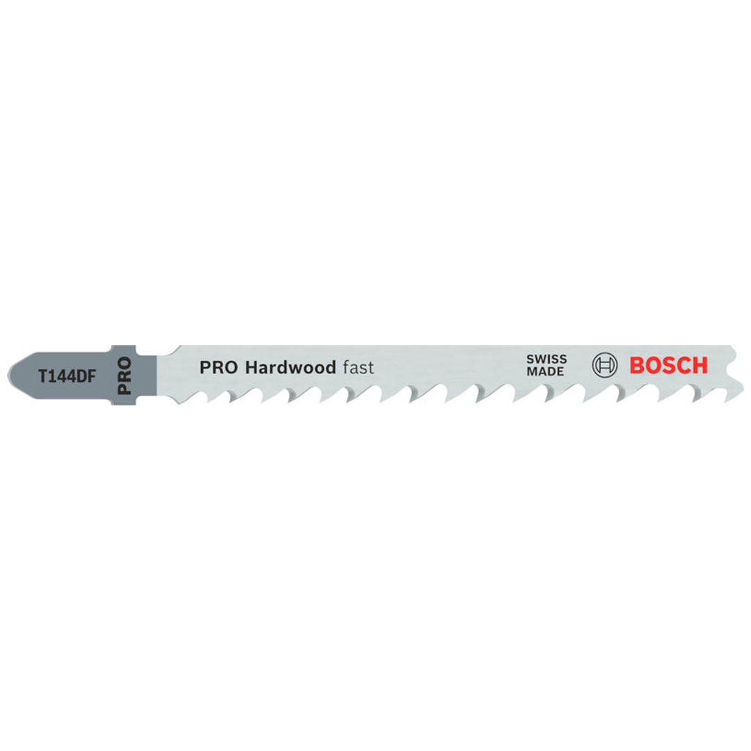 Bosch PRO Stichsägeblatt Hardwood fast T144DF, 100 mm, 5-tlg.