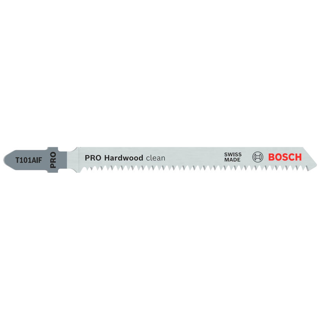 Bosch Stichsägeblatt T 101 AIF Clean for Hard Wood, 3er-Pack