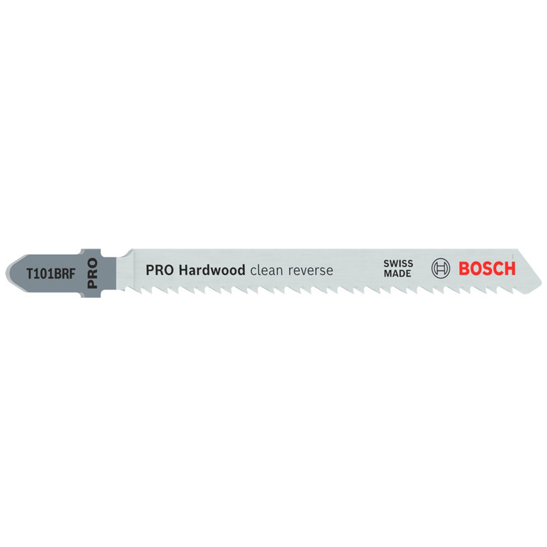 Bosch Stichsägeblatt T 101 BRF Clean for Hard Wood, 3er-Pack