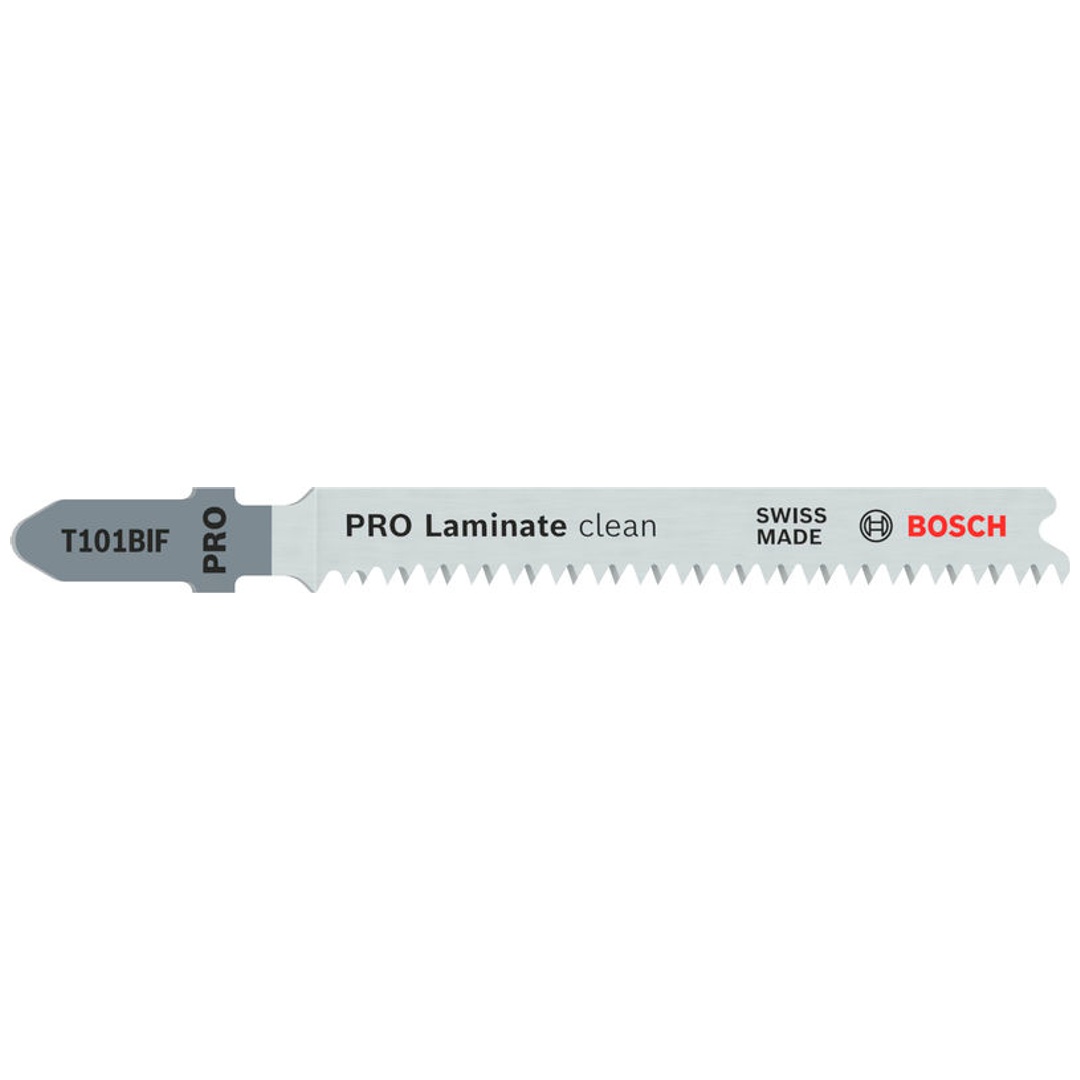 Bosch PRO Stichsägeblatt Laminate clean T101BIF, 83 mm, 5-tlg.