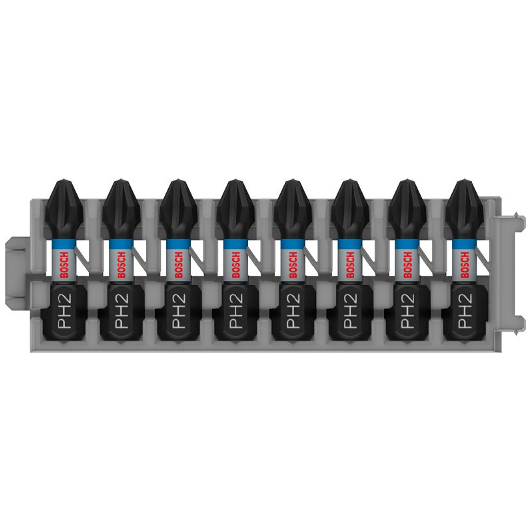 Bosch Schrauberbit-Set Impact Control, 8-tlg., PH2, 25 mm