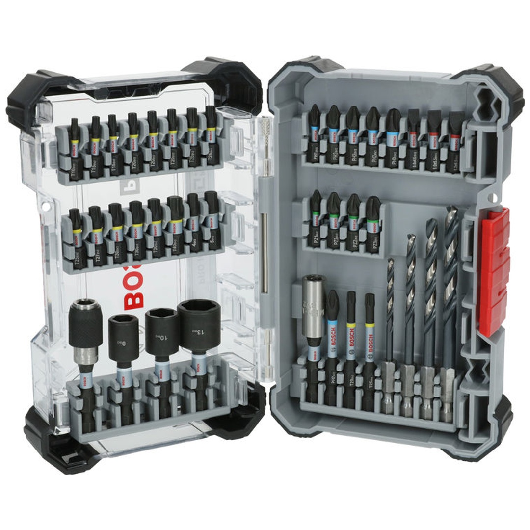 Bosch PRO Impact Schrauberbit- und Metallbohrer Mixed Set, 40-tlg.
