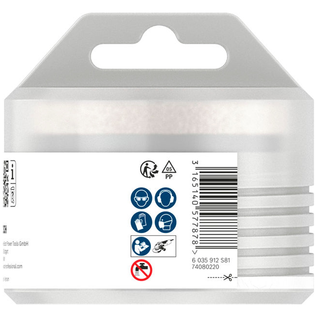 Bosch Diamanttrockenbohrer Dry Speed Best for Ceramic, für kleine Winkelschleifer, Ø 83 mm