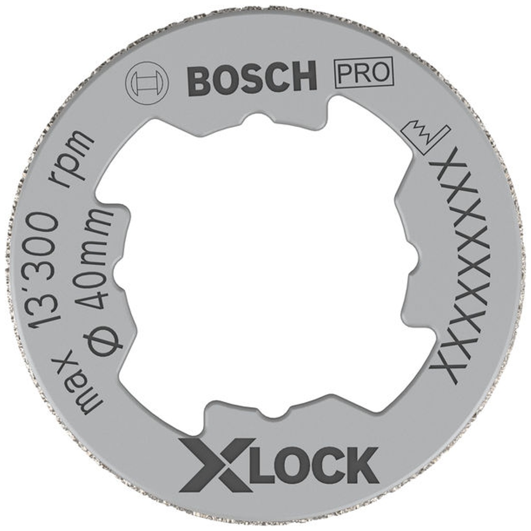 Bosch X-LOCK Diamanttrockenbohrer Best for Ceramic Dry Speed 40 x 35 mm