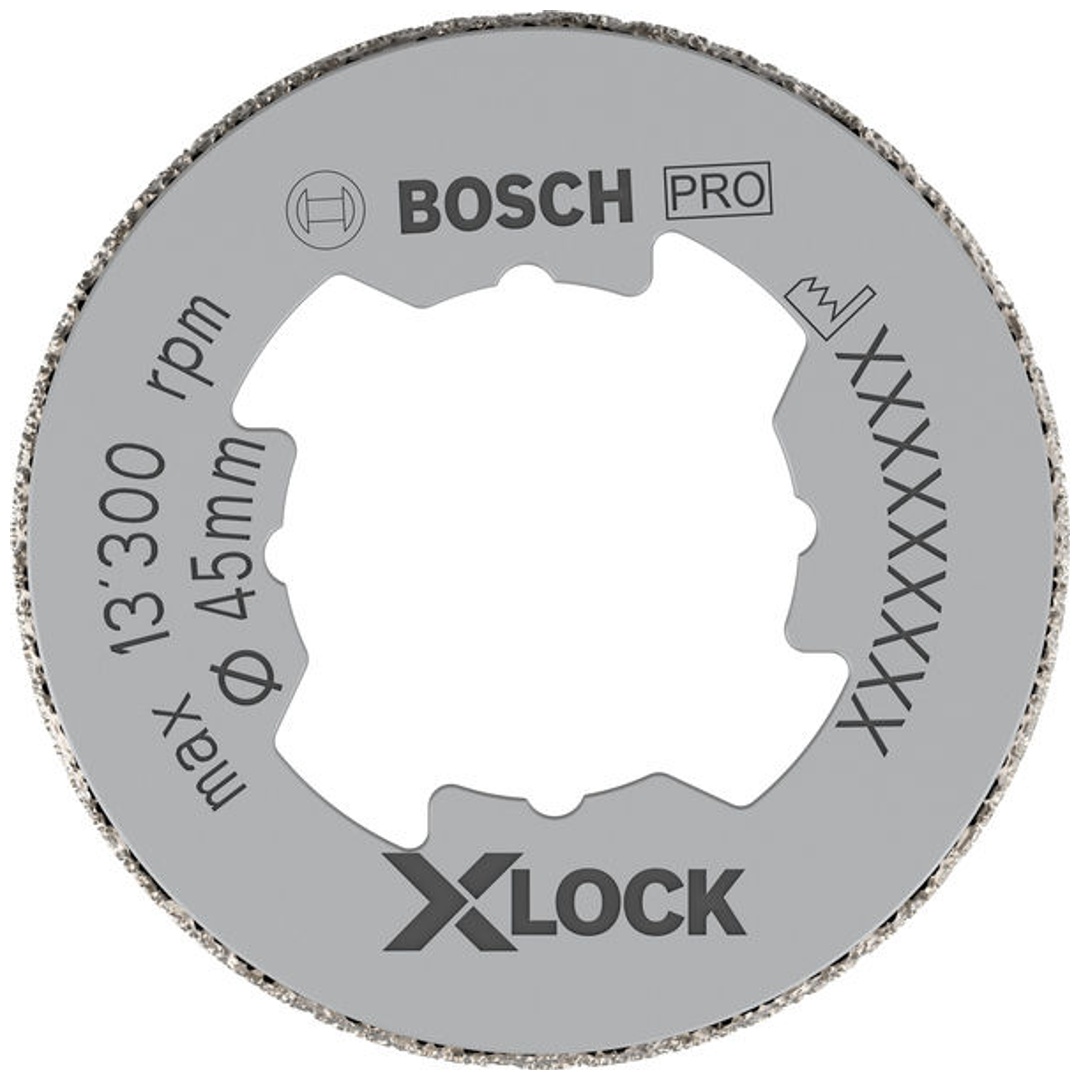 Bosch X-LOCK Diamanttrockenbohrer Best for Ceramic Dry Speed 45 x 35 mm