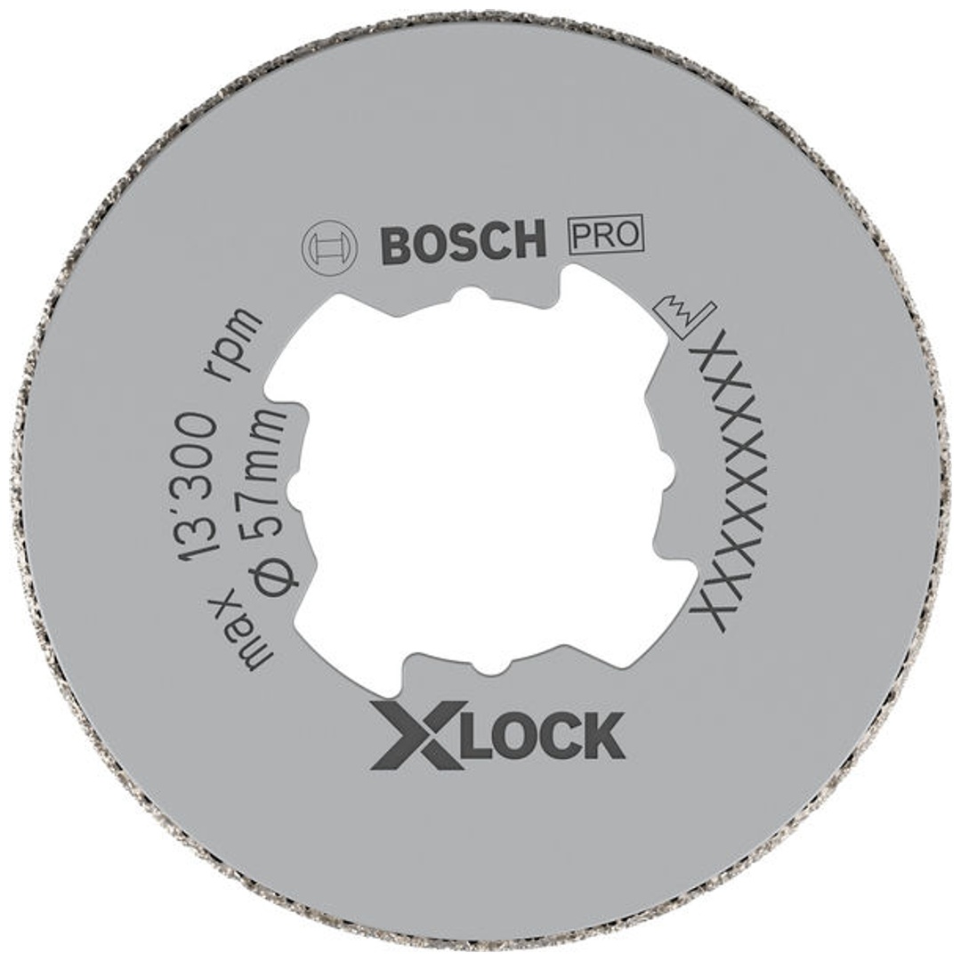 Bosch X-LOCK Diamanttrockenbohrer Best for Ceramic Dry Speed 57 x 35 mm