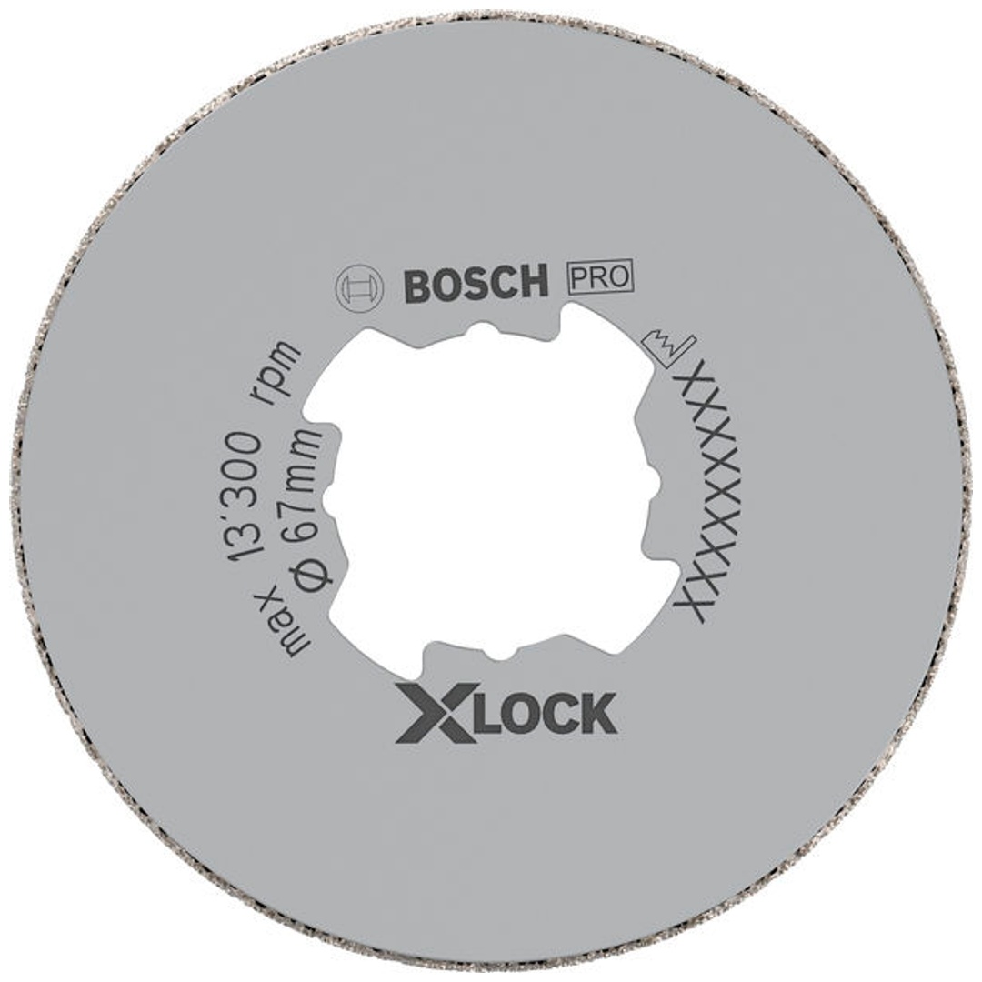 Bosch X-LOCK Diamanttrockenbohrer Best for Ceramic Dry Speed 67 x 35 mm