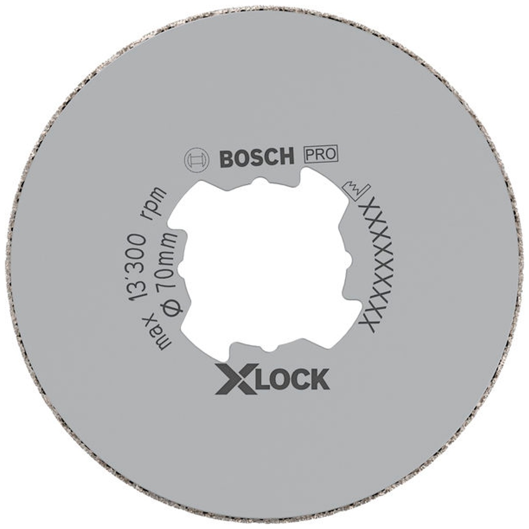 Bosch X-LOCK Diamanttrockenbohrer Best for Ceramic Dry Speed 70 x 35 mm