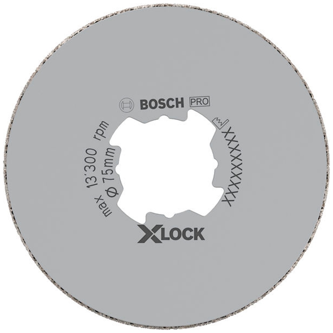 Bosch X-LOCK Diamanttrockenbohrer Best for Ceramic Dry Speed 75 x 35 mm
