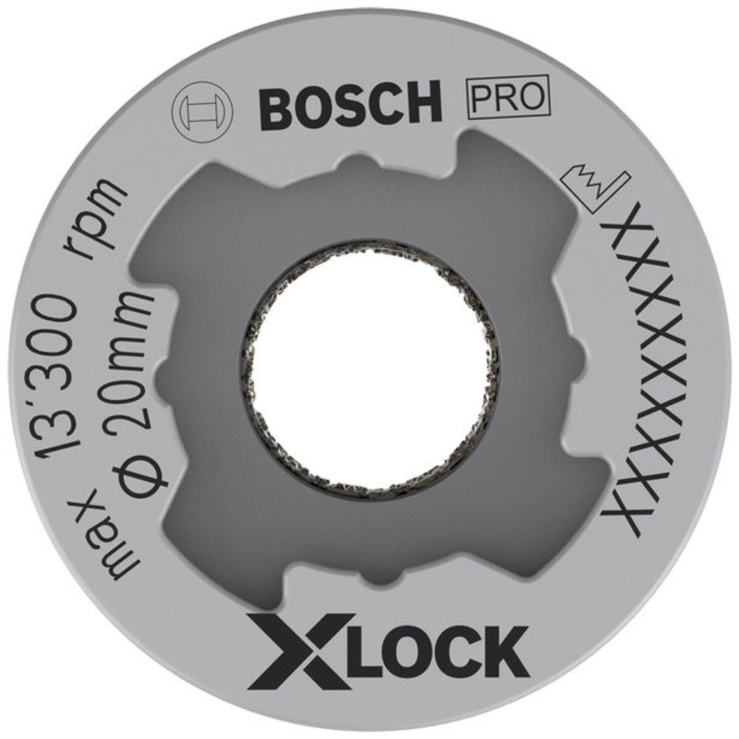 Bosch X-LOCK Diamanttrockenbohrer Best for Ceramic Dry Speed 20 x 35 mm