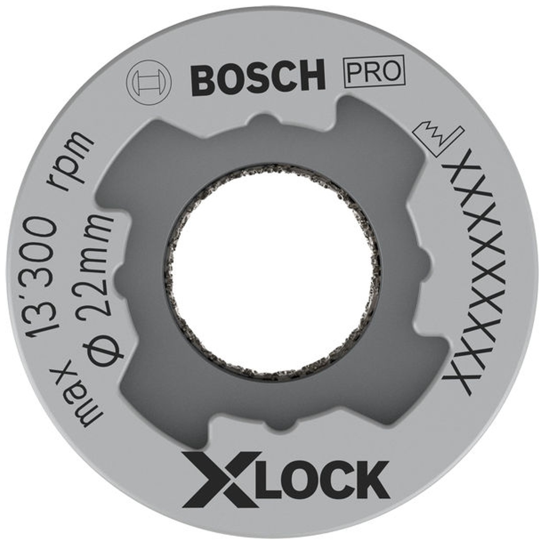 Bosch X-LOCK Diamanttrockenbohrer Best for Ceramic Dry Speed 22 x 35 mm