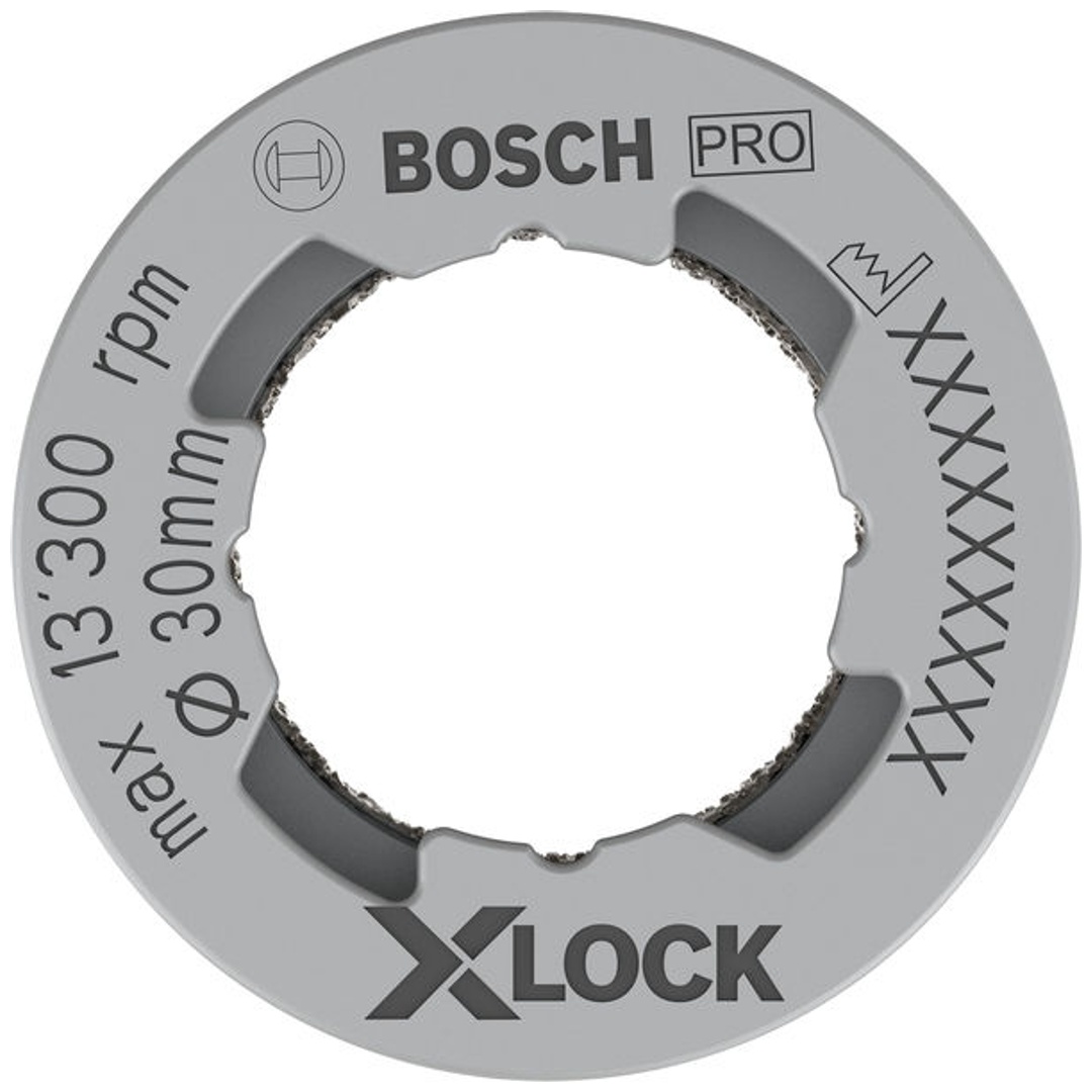 Bosch X-LOCK Diamanttrockenbohrer Best for Ceramic Dry Speed 30 x 35 mm