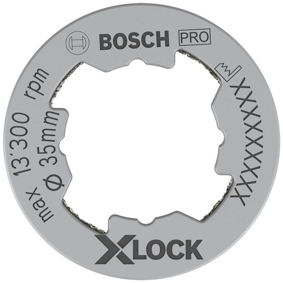 Bosch X-LOCK Diamanttrockenbohrer Best for Ceramic Dry Speed 35 x 35 mm