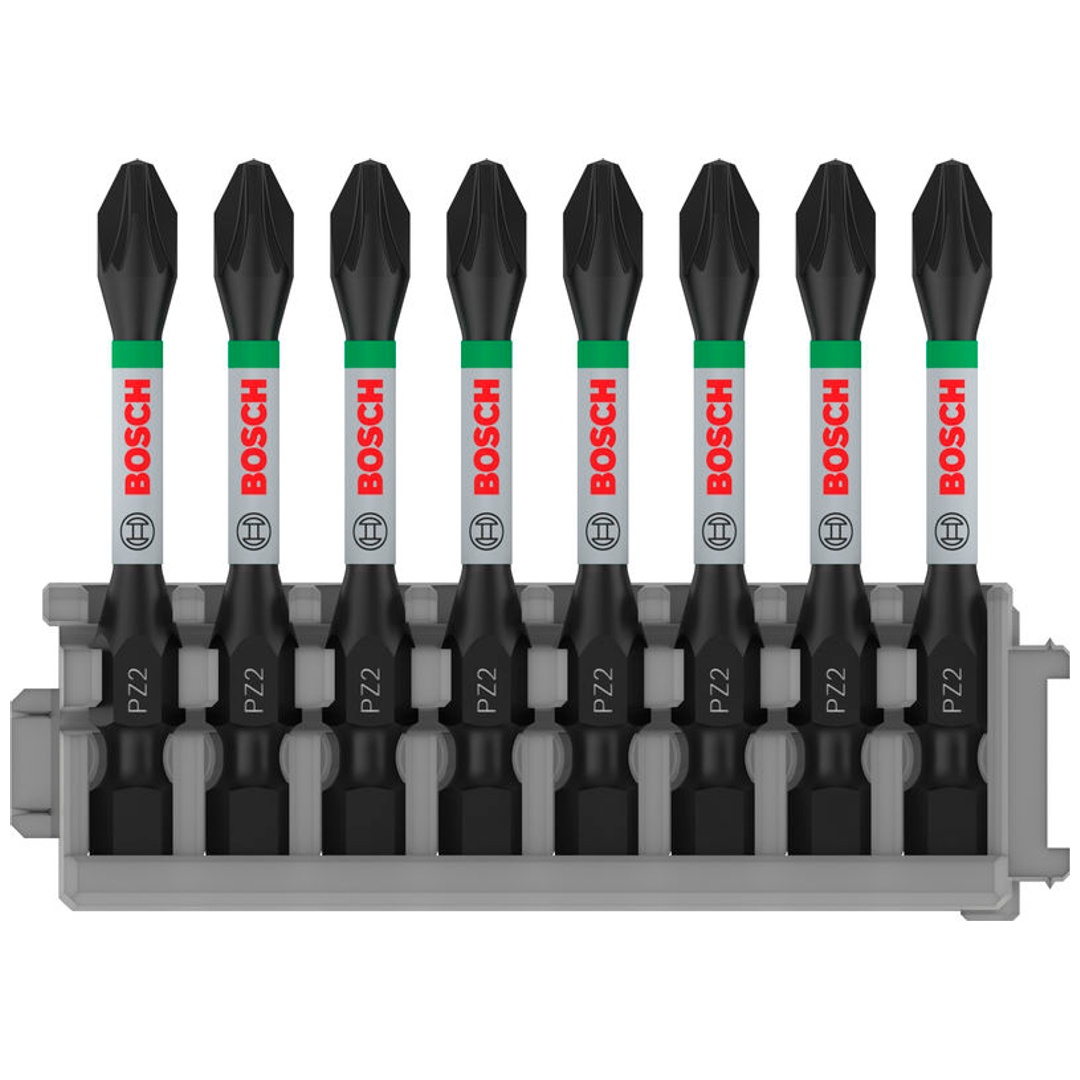 Bosch Schrauberbit-Set Impact Control, 8-tlg., PZ2, 50 mm