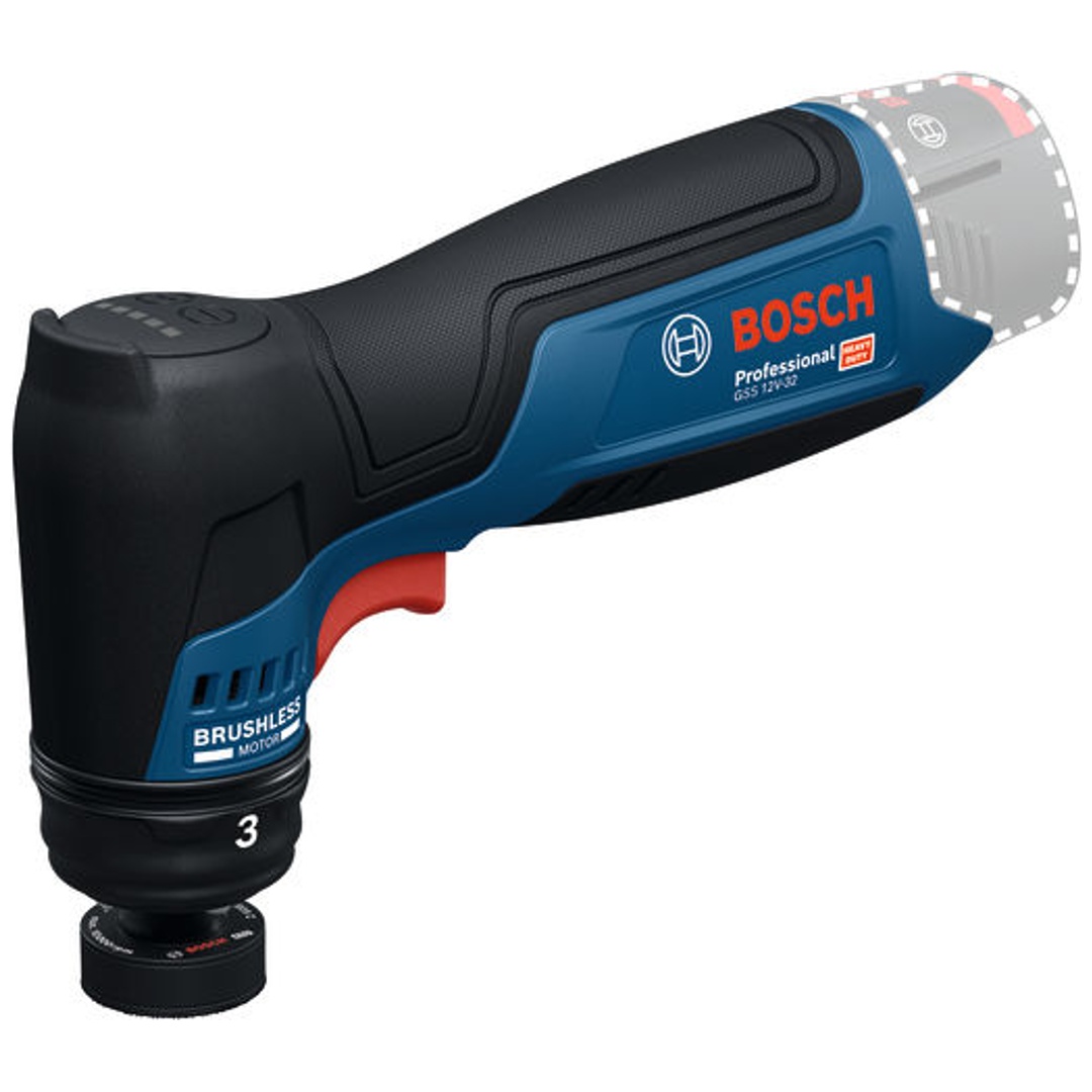 Bosch Professional Bosch Akku-Schwingschleifer GSS 12V-32, incl. 2x Schleifteller, Karton