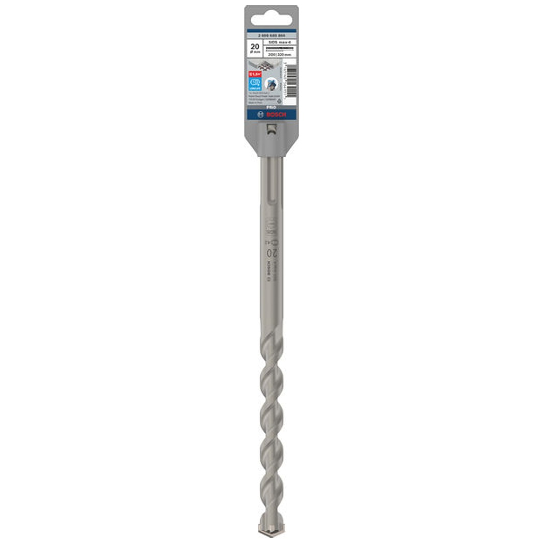 Bosch Hammerbohrer SDS-max-4 20 x 200 x 320 mm