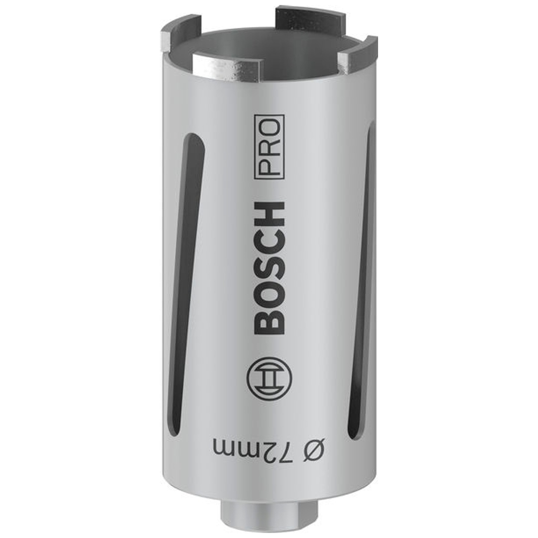 Bosch Diamanttrockenbohrkrone G 1/2, Best for Universal, 72 mm, 150 mm, 4, 7 mm