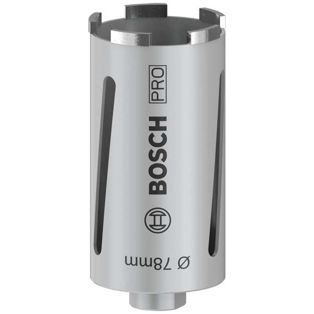 Bosch Diamanttrockenbohrkrone G 1/2, Best for Universal, 78 mm, 150 mm, 5, 7 mm