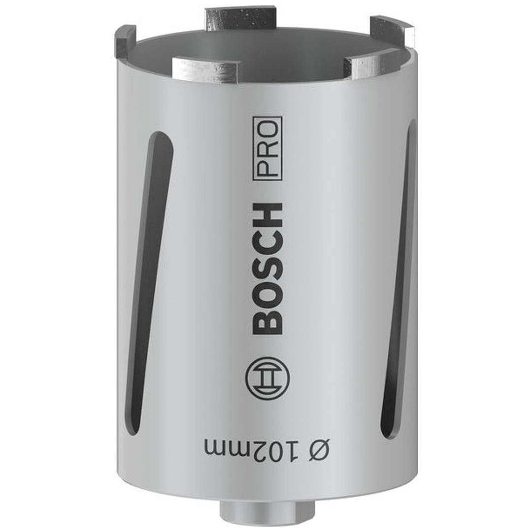 Bosch Diamanttrockenbohrkrone G 1/2, Best for Universal, 102 mm, 150 mm, 5, 7 mm